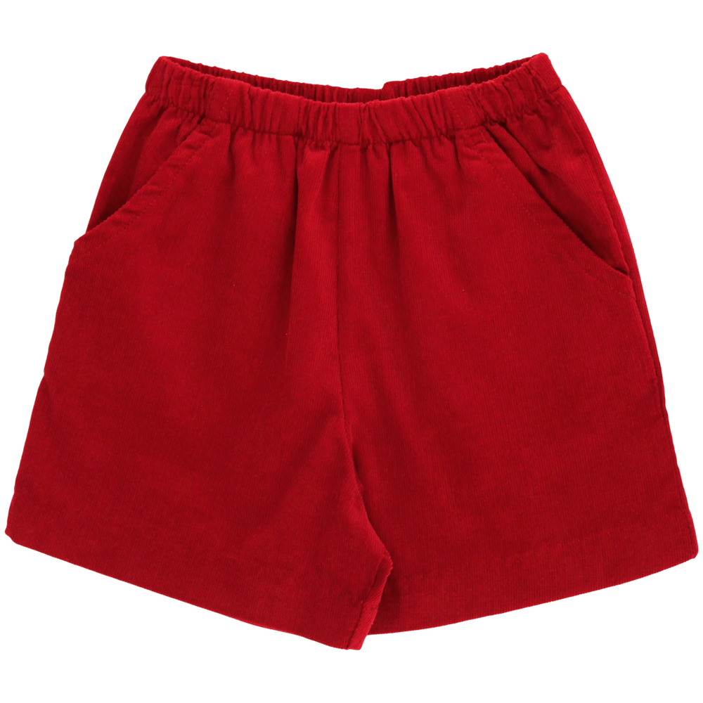 Bailey Boys Red Cord Elastic Waist Short