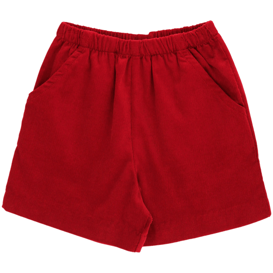 Bailey Boys Red Cord Elastic Waist Short