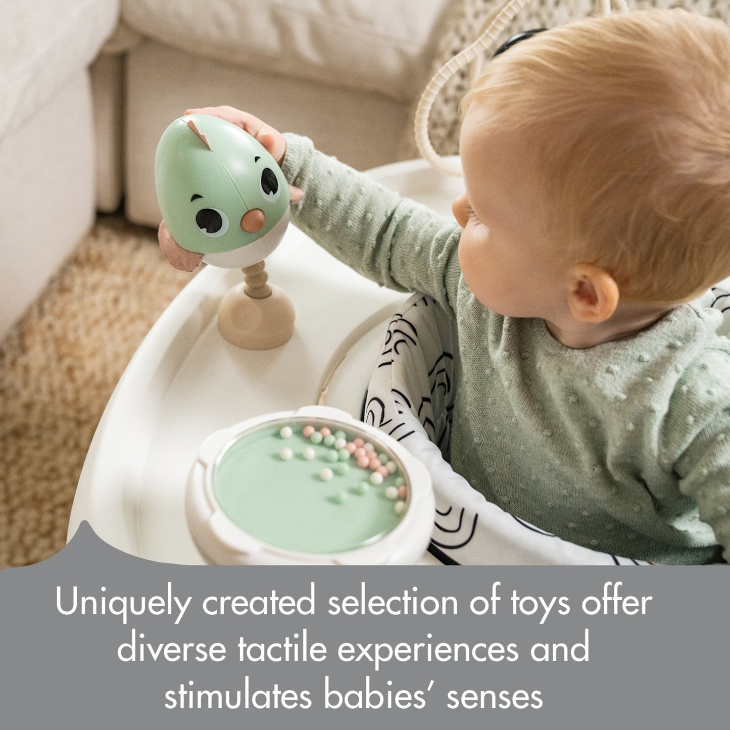 Tiny LoveTiny Love 5-in-1 Black & White Stationary Activity CenterBabysupermarket
