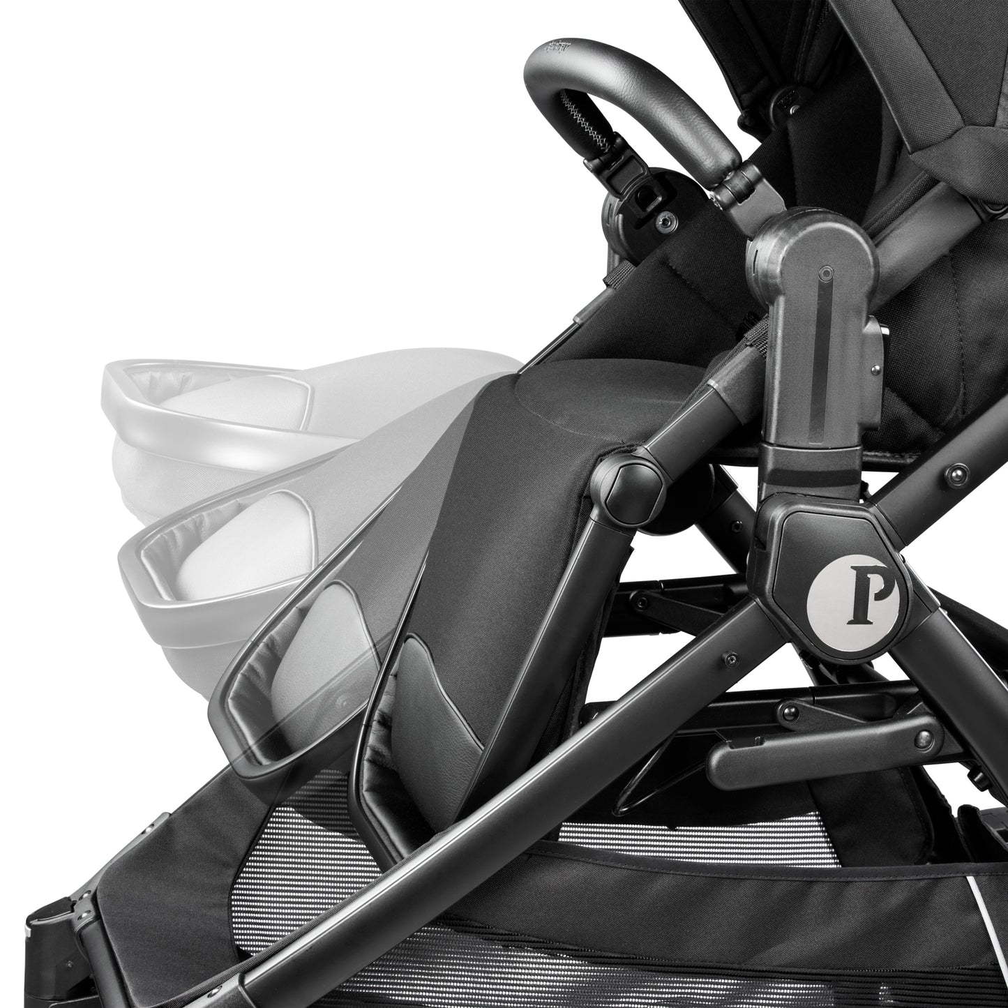 PEG YPSI Stroller + Primo Viaggio Nido Car Seat Travel System