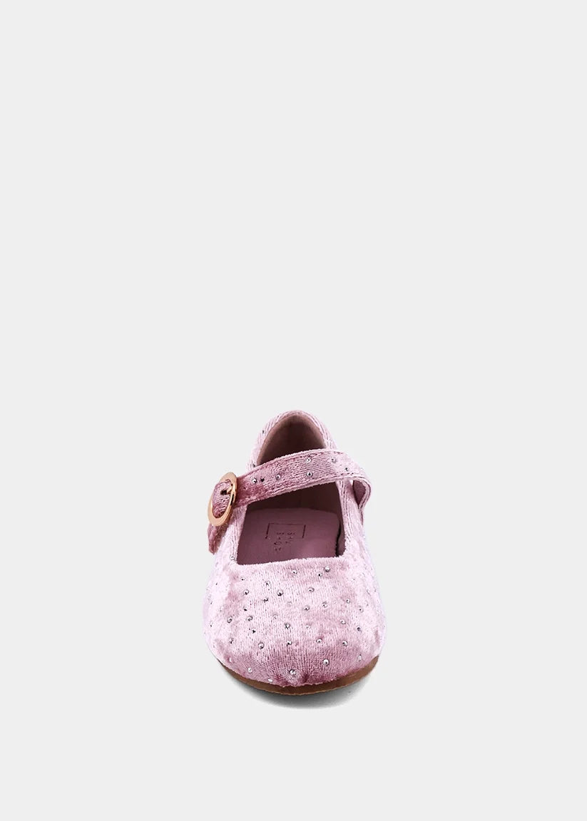 ShuShop Girls Annabelle Mini - Rose Velvet