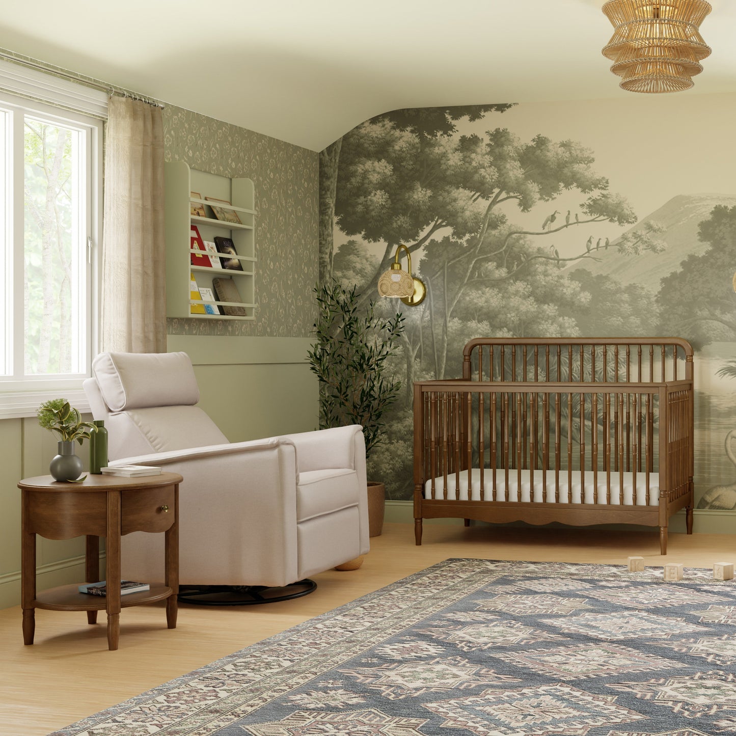 Namesake Liberty 4-in-1 Convertible Spindle Crib