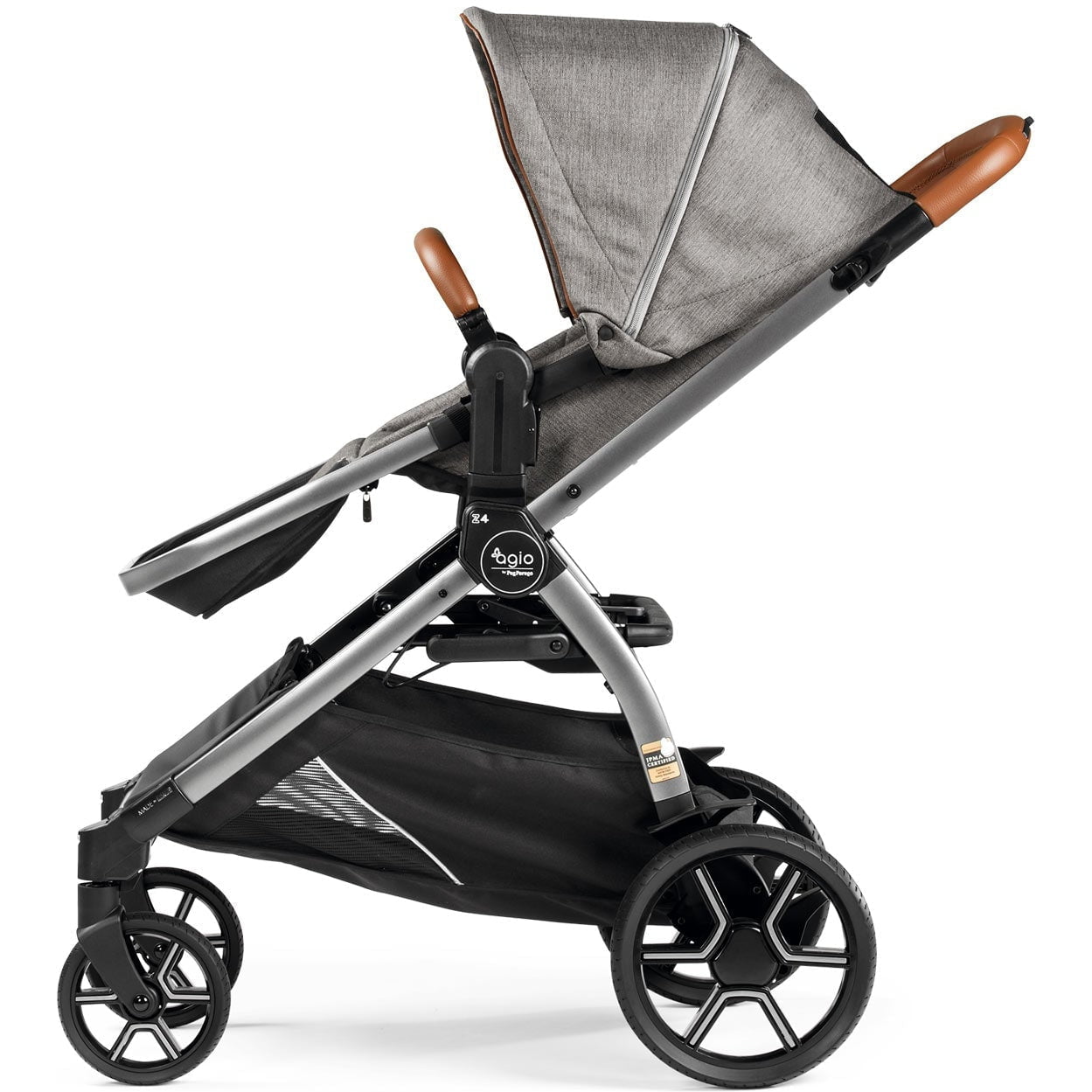 Agio by Peg Perego More Gear Agio Grey Agio by Peg Perego Z4 Full-Feature Reversible Stroller