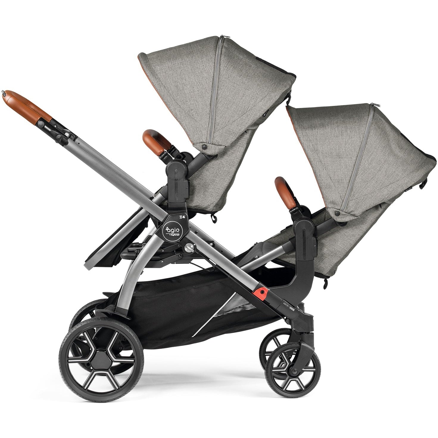 Agio by Peg Perego More Gear Agio Grey Agio by Peg Perego Z4 Full-Feature Reversible Stroller
