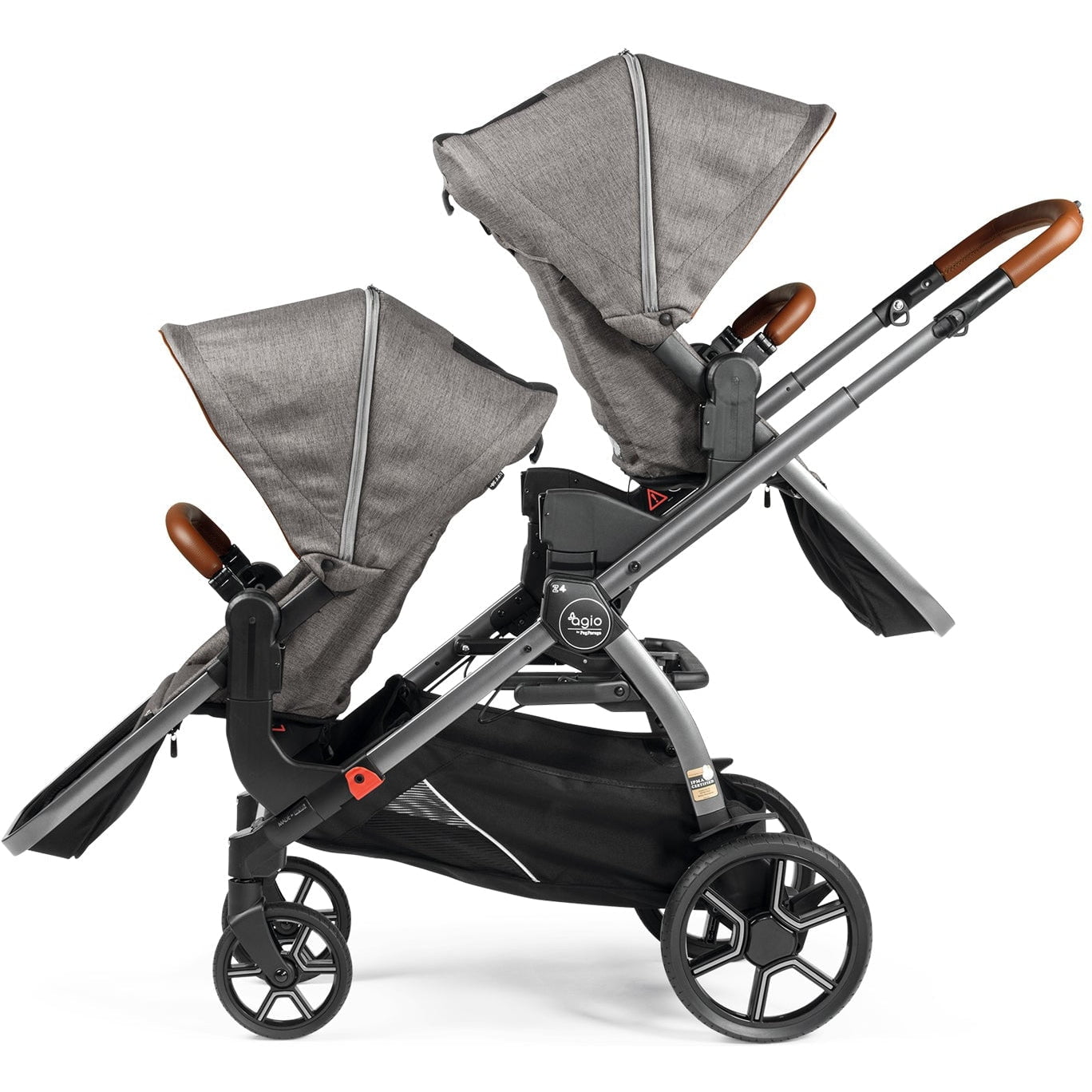 Agio by Peg Perego More Gear Agio Grey Agio by Peg Perego Z4 Full-Feature Reversible Stroller