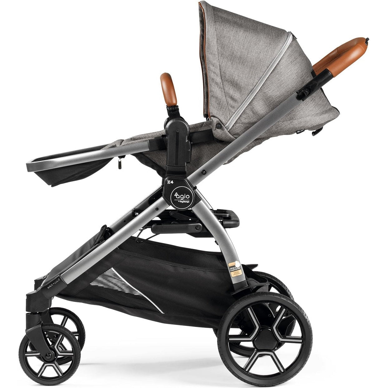 Agio by Peg Perego More Gear Agio Grey Agio by Peg Perego Z4 Full-Feature Reversible Stroller