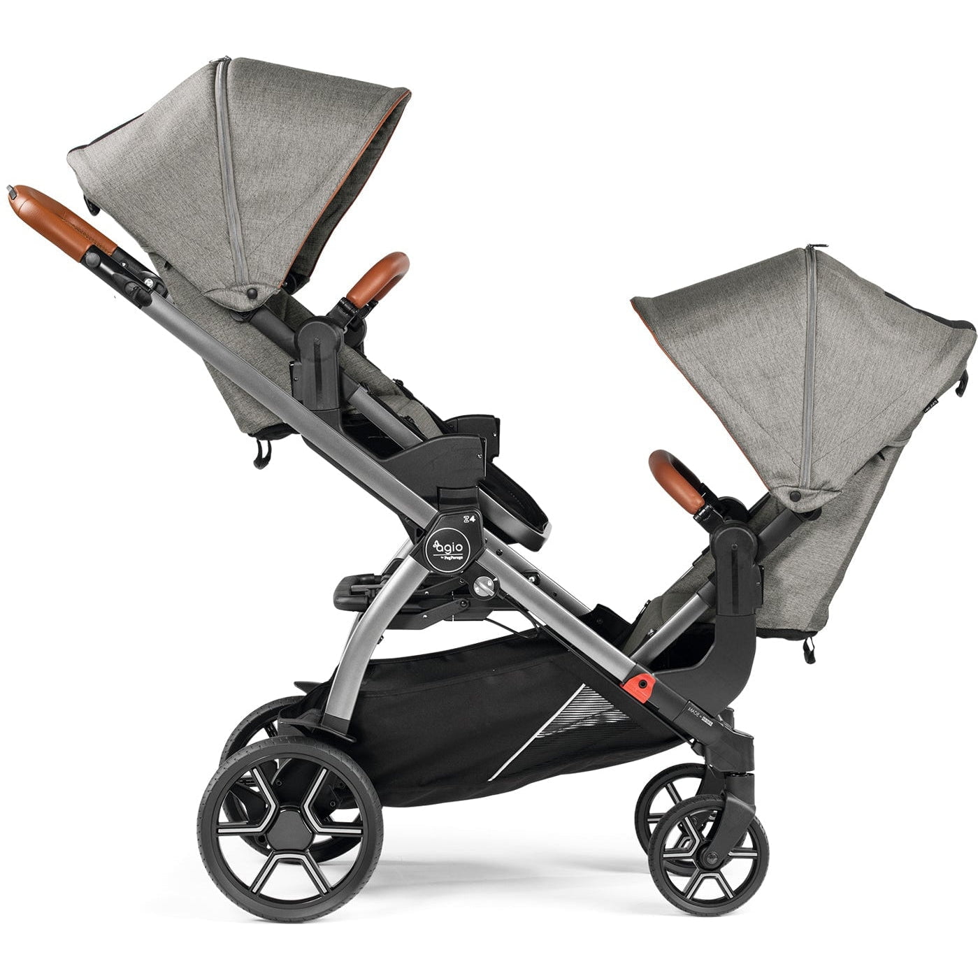Agio by Peg Perego More Gear Agio Grey Agio by Peg Perego Z4 Full-Feature Reversible Stroller