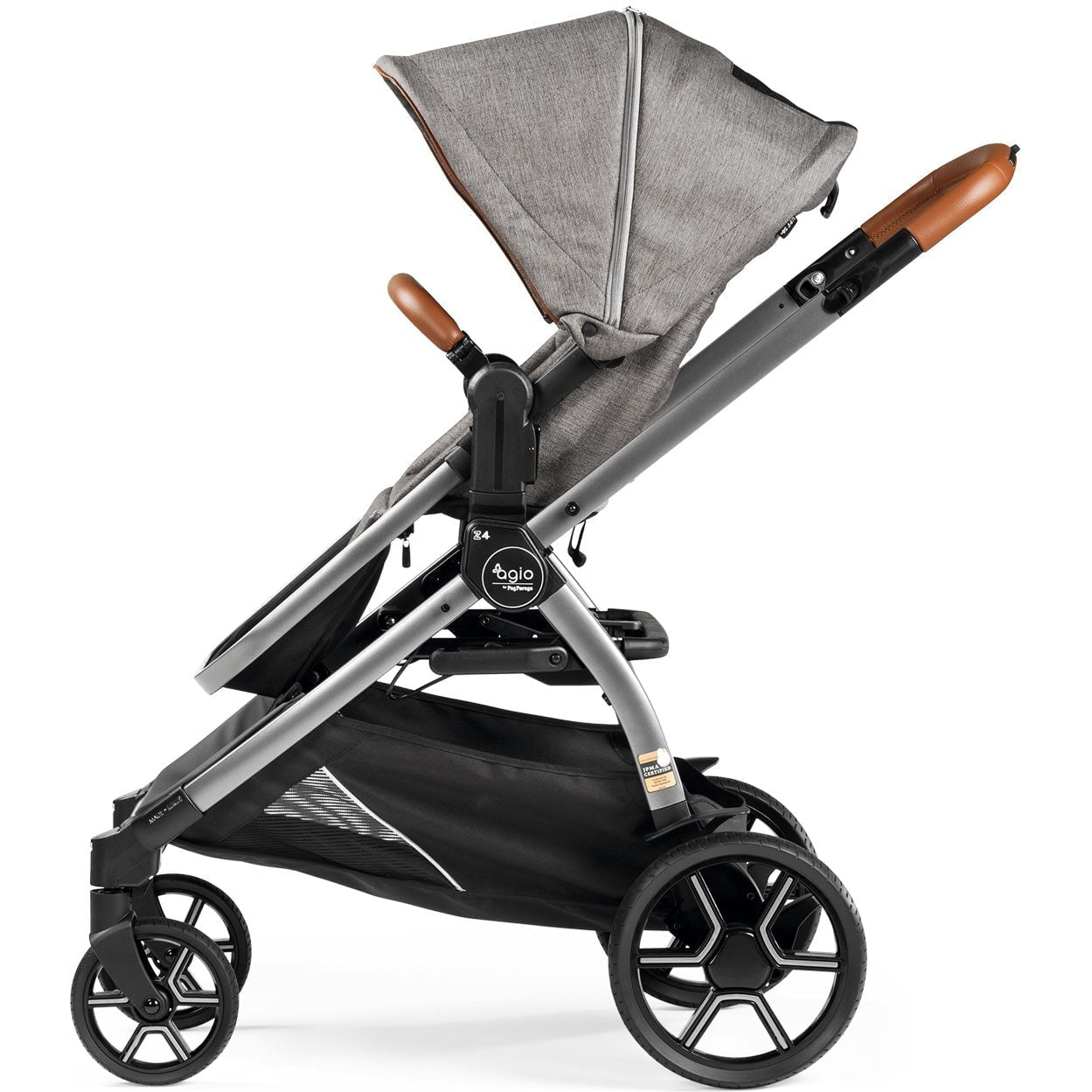 Agio by Peg Perego More Gear Agio Grey Agio by Peg Perego Z4 Full-Feature Reversible Stroller