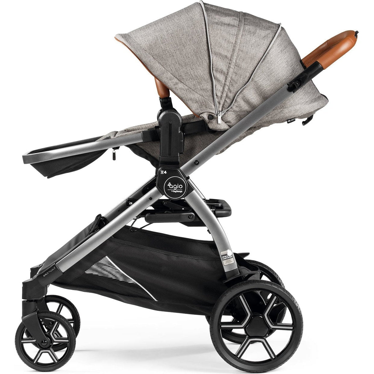 Agio by Peg Perego More Gear Agio Grey Agio by Peg Perego Z4 Full-Feature Reversible Stroller