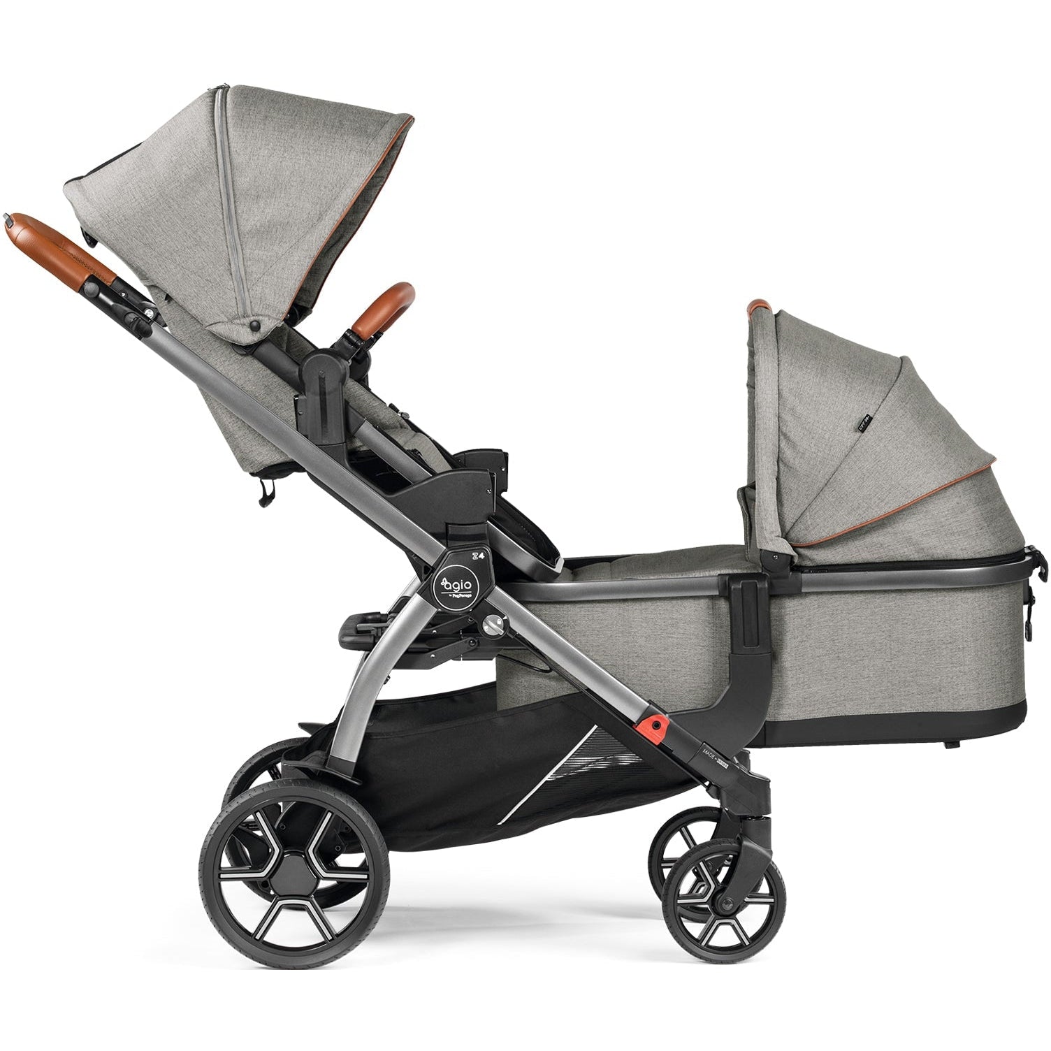 Agio by Peg Perego More Gear Agio Grey Agio by Peg Perego Z4 Full-Feature Reversible Stroller