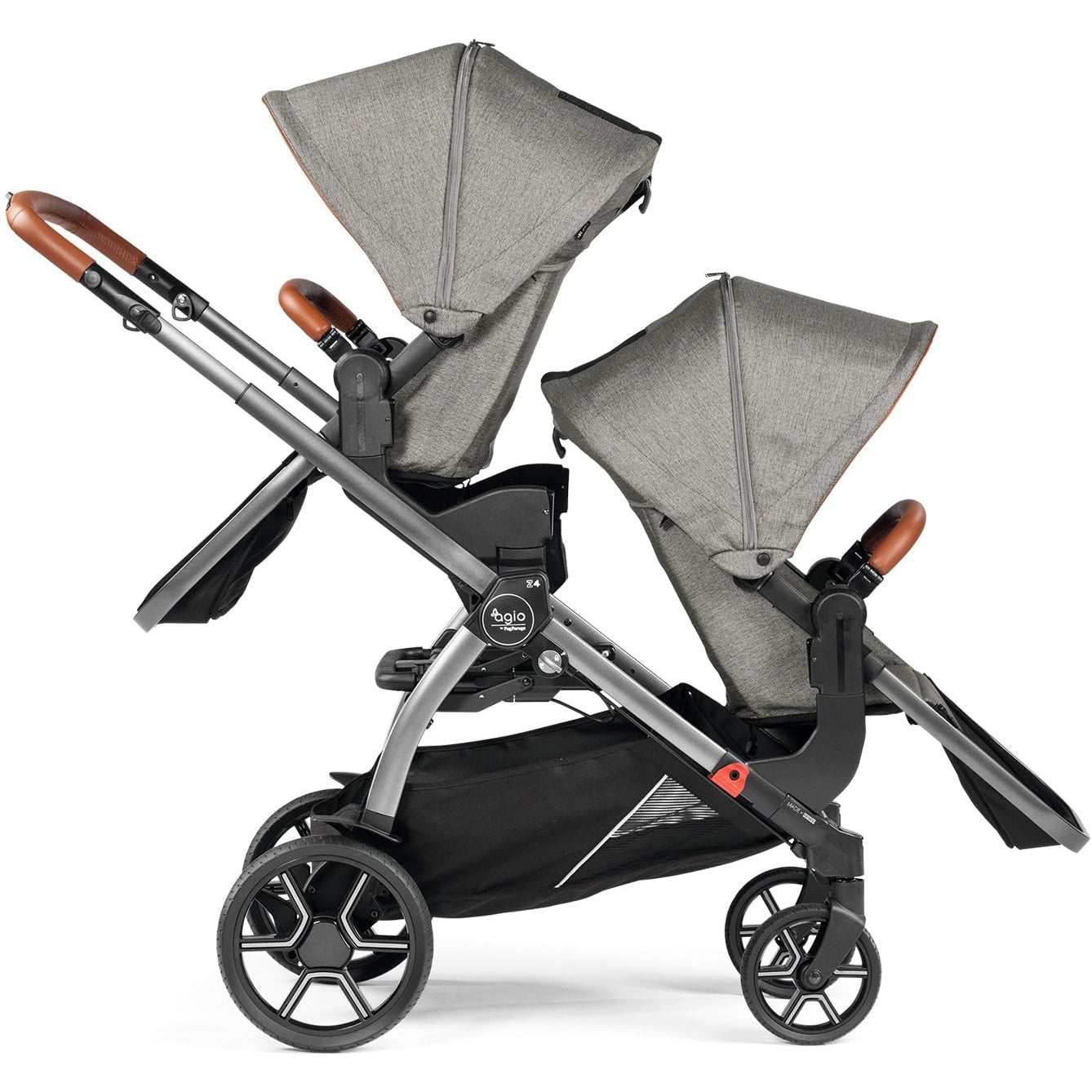 Agio by Peg Perego More Gear Agio Grey Agio by Peg Perego Z4 Full-Feature Reversible Stroller
