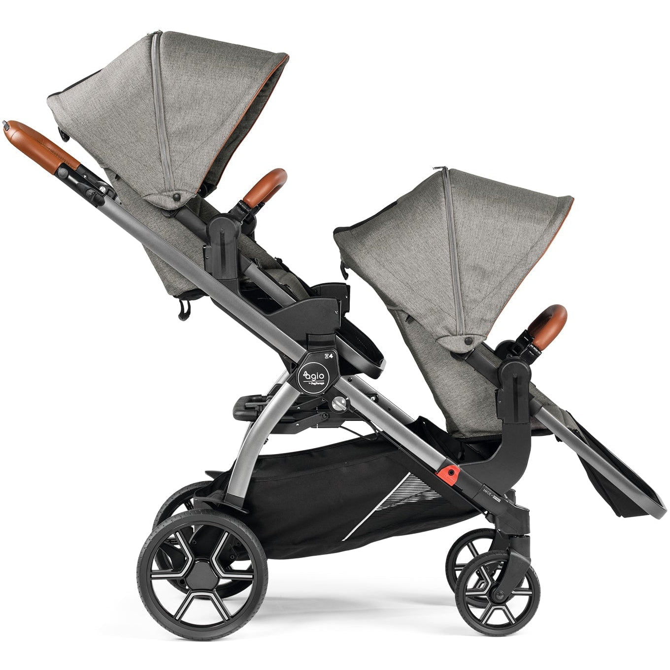 Agio by Peg Perego More Gear Agio Grey Agio by Peg Perego Z4 Full-Feature Reversible Stroller