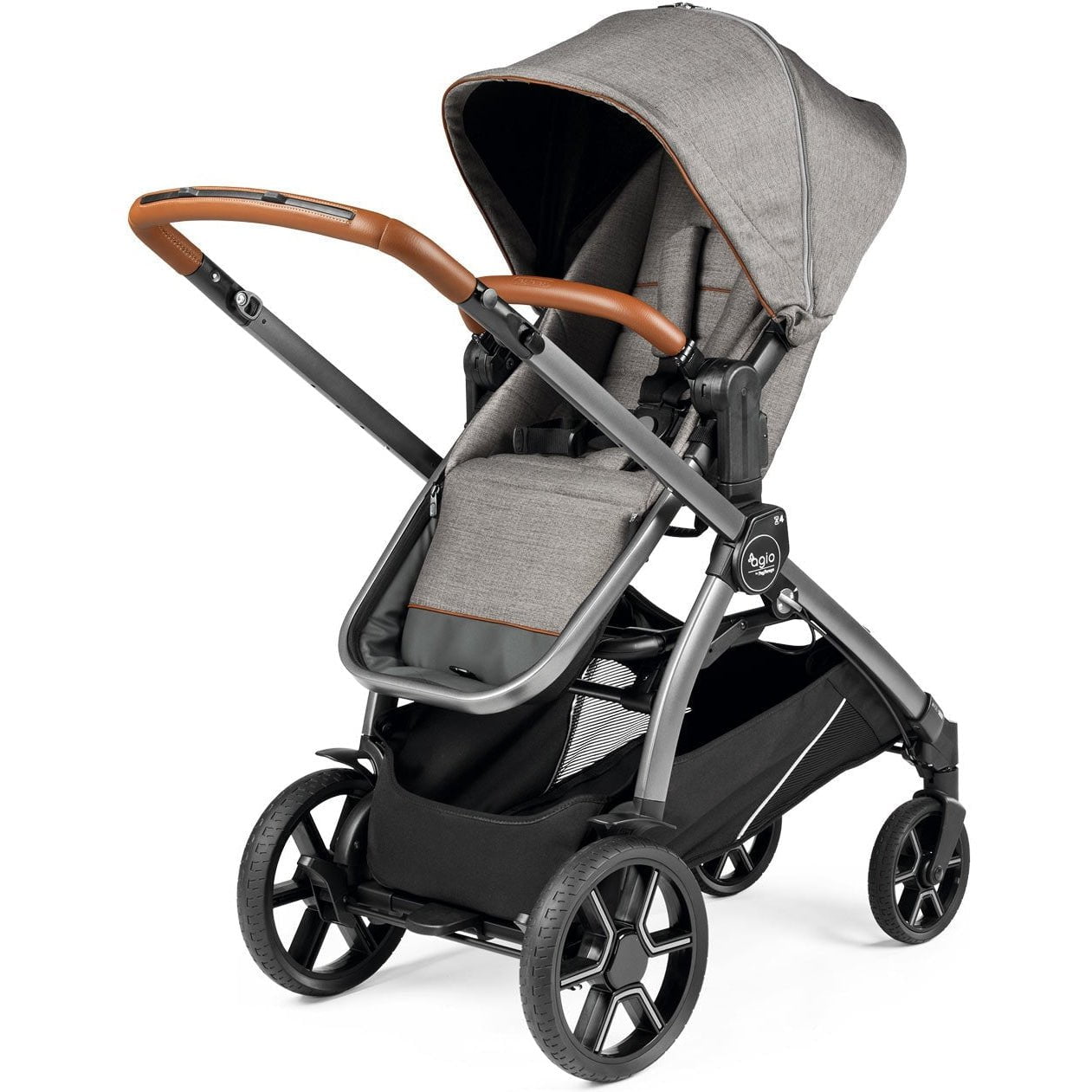 Agio by Peg Perego More Gear Agio Grey Agio by Peg Perego Z4 Full-Feature Reversible Stroller