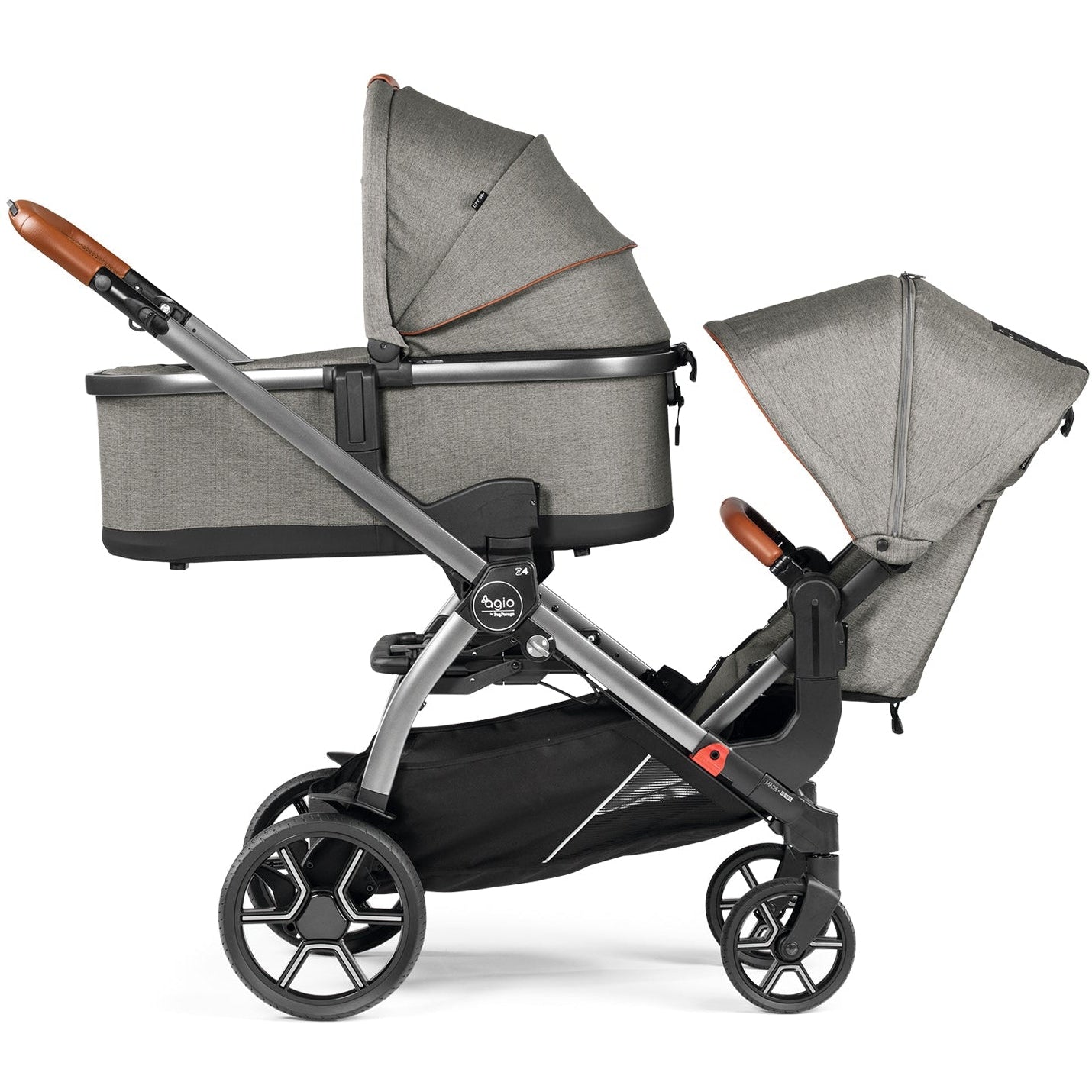Agio by Peg Perego More Gear Agio Grey Agio by Peg Perego Z4 Full-Feature Reversible Stroller