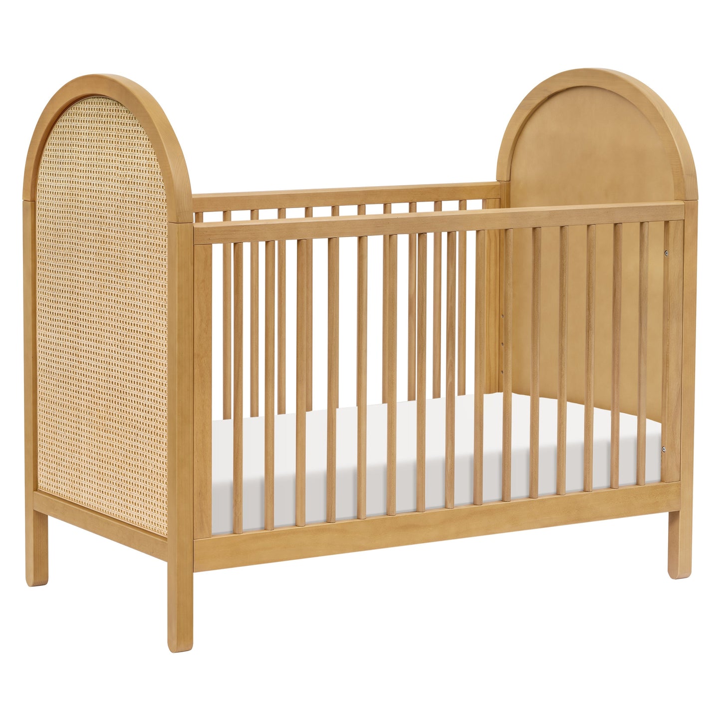 Babyletto Bondi Cane 3-in-1 Convertible Crib with Toddler Bed Conversion Kit