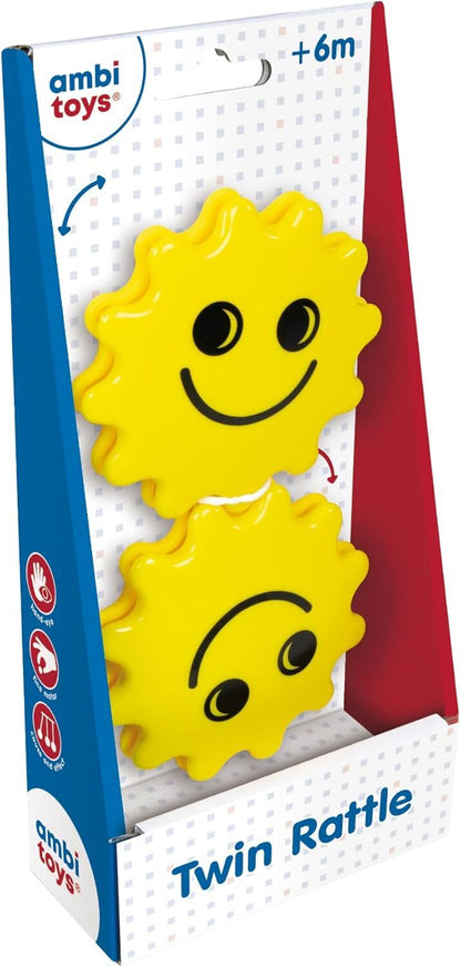 GALT AMERICA Infant Toys Ambi Toys Twin Rattles