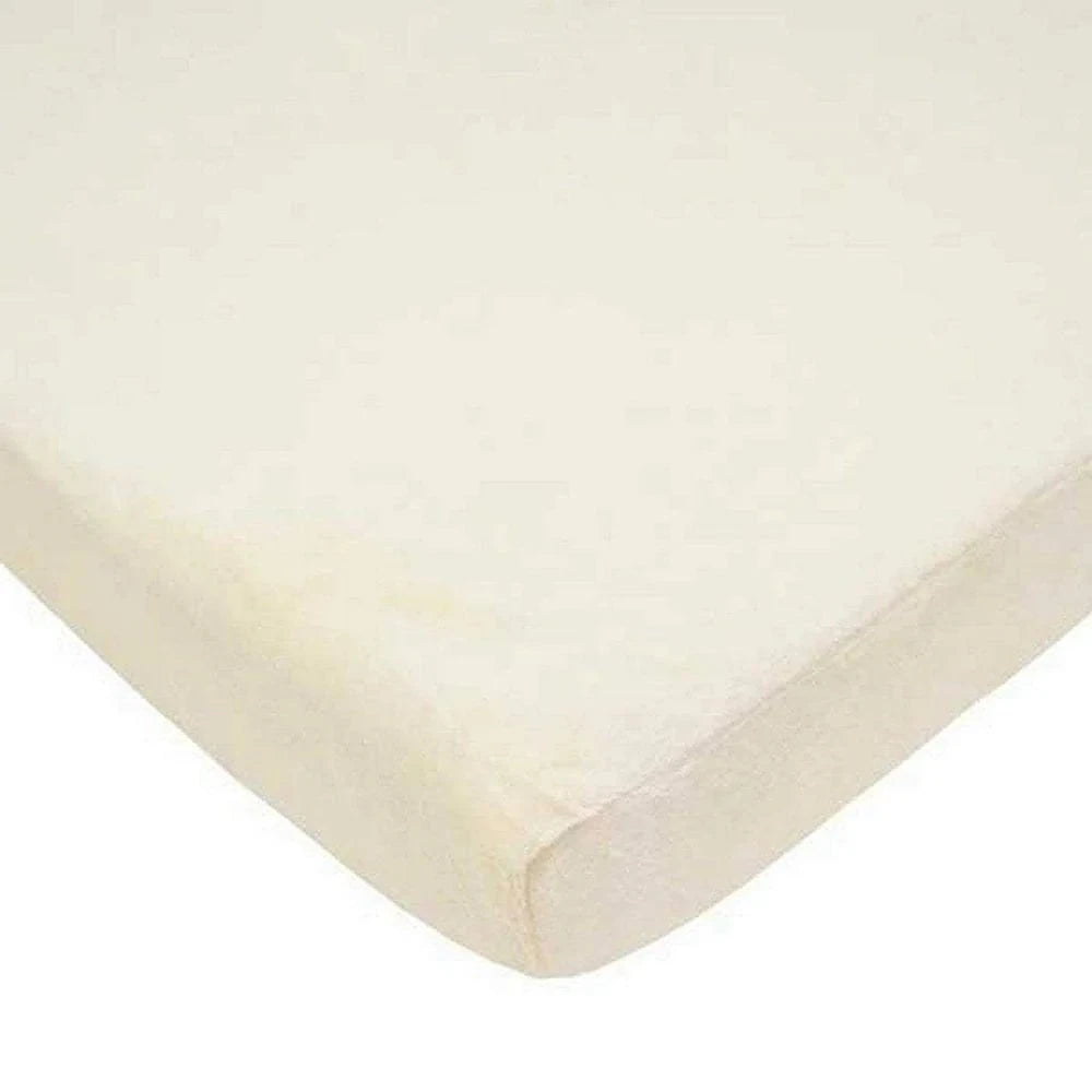 American Baby Company Cradle Sheets Ecru American Baby 100% Cotton Knit Jersey Cradle Sheet