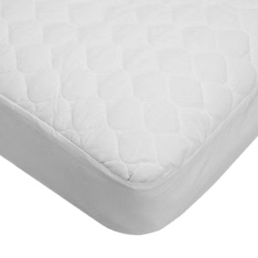 American Baby Company Mattress Pads White American Baby Crib Fitted Waterproof Quilted Cover 28"x52"