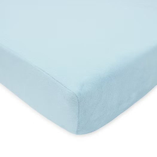 American Baby Company Crib Sheets Blue American Baby Heavenly Soft Crib Sheet