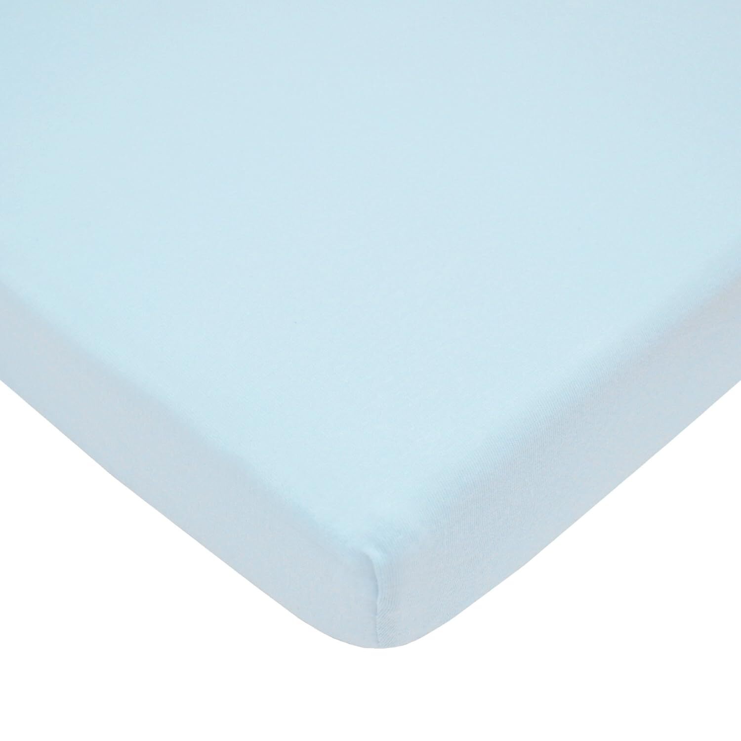American Baby Company Mini Crib Sheets Blue American Baby Jersey Mini/Porta Crib Sheet 24"x38"
