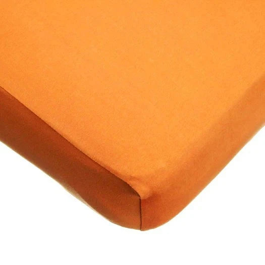 American Baby Company Crib Sheets Orange American Baby Supreme Jersey Crib Sheet