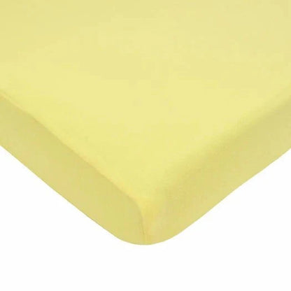 American Baby Company Crib Sheets Maize American Baby Supreme Jersey Crib Sheet