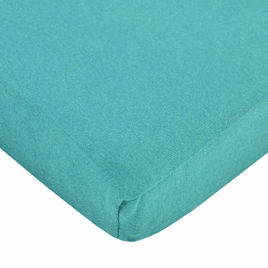 American Baby Company Crib Sheets Turquoise American Baby Supreme Jersey Crib Sheet