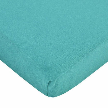 American Baby Company Crib Sheets Turquoise American Baby Supreme Jersey Crib Sheet