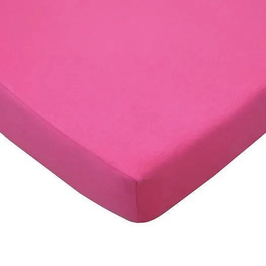 American Baby Company Crib Sheets Fuschia American Baby Supreme Jersey Crib Sheet