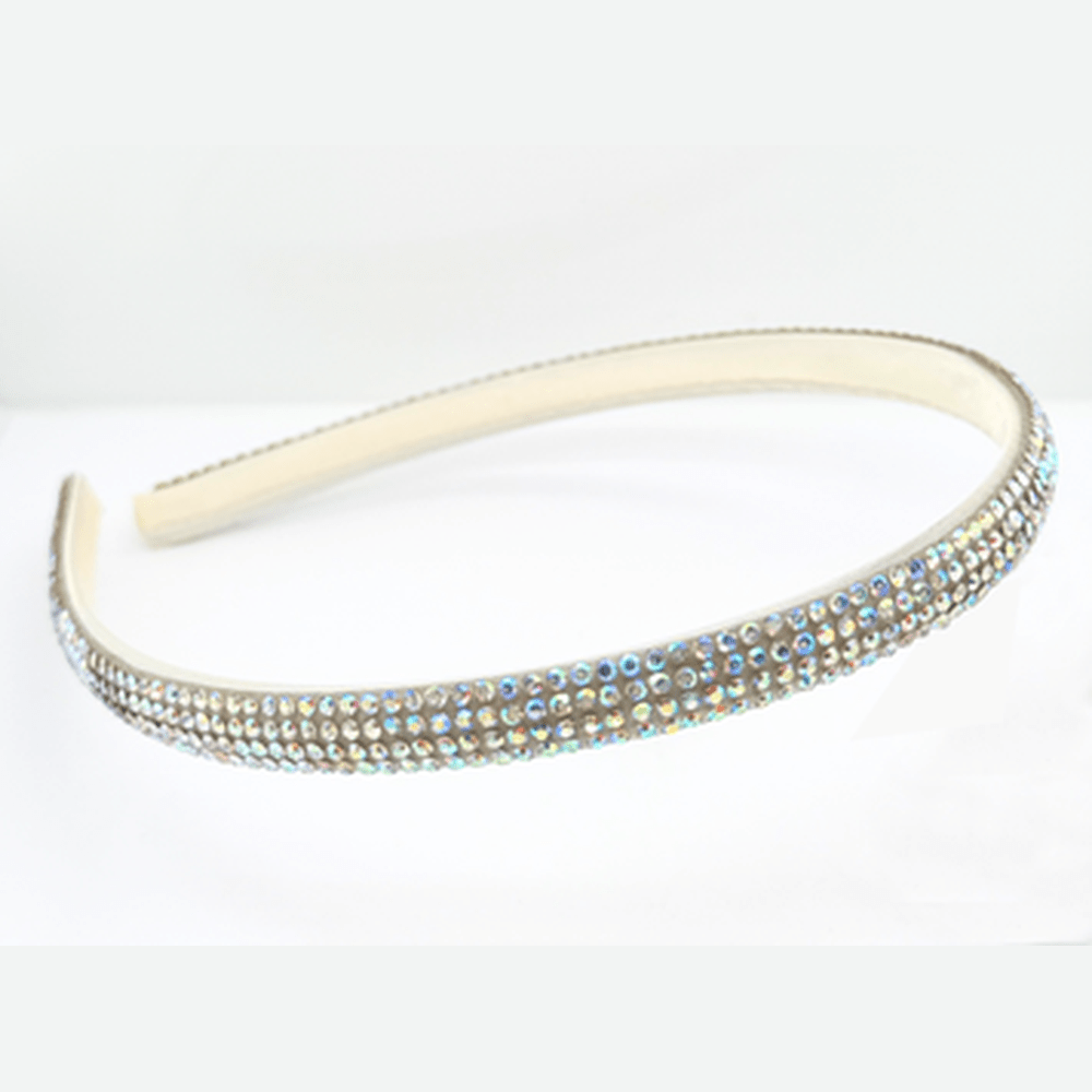 American Jewel Cream American Jewel Yummy Gummy Sugar Sparkle Rhinestone Large Headband