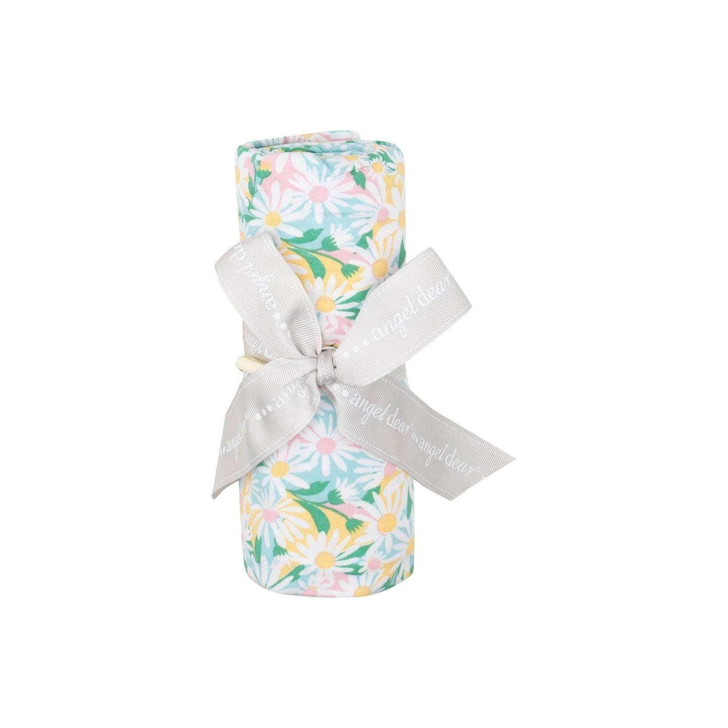 Angel Dear Color Fill Daisies Swaddle Blanket