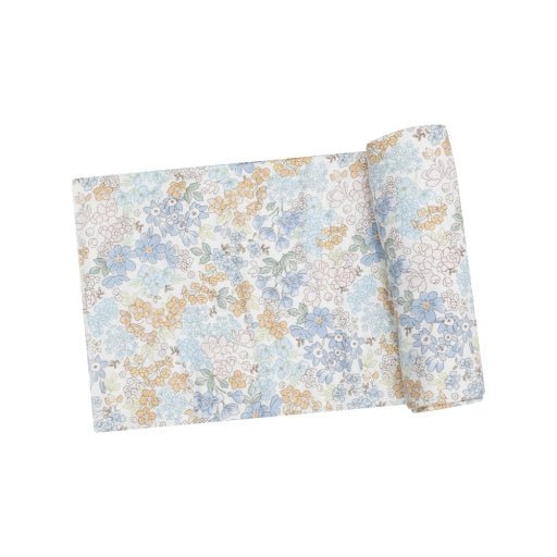 Angel Dear Edith's Floral Swaddle Blanket