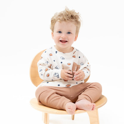 Angel Dear Angel Dear Footballs & Stars Jogger Set