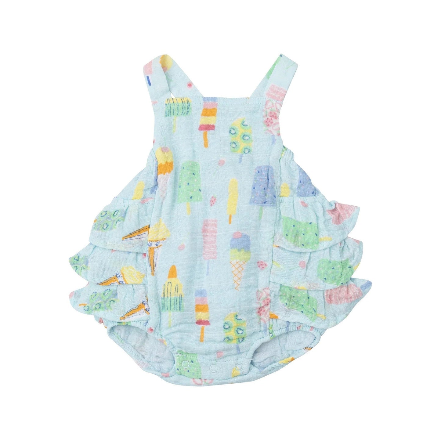 Angel Dear General Angel Dear Fruit Dream Popsicles Ruffle Sunsuit