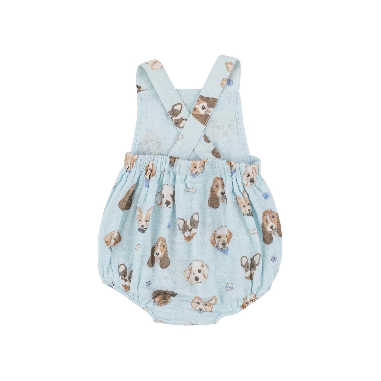 Angel Dear Vintage Puppy Faces Retro Sunsuit