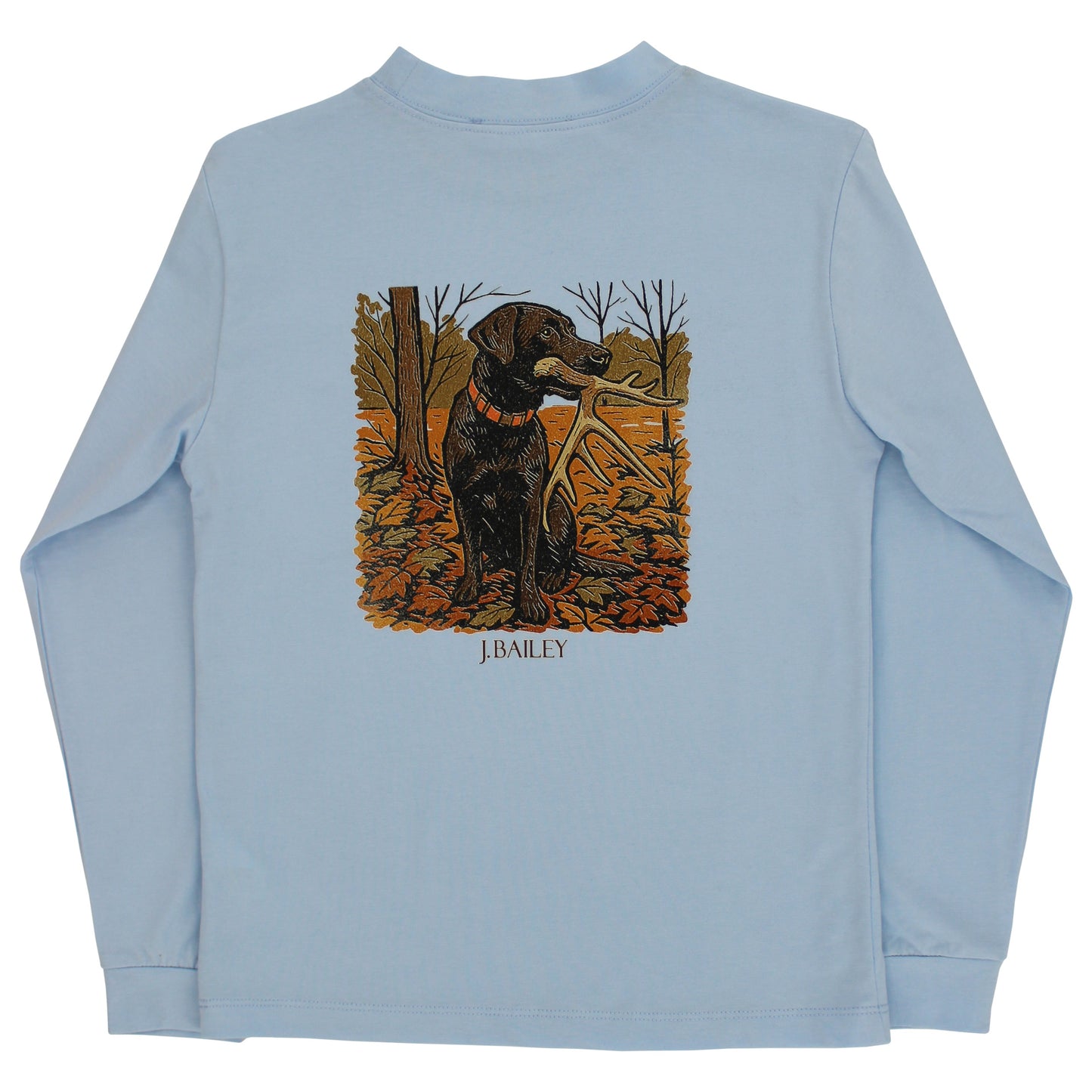 J Bailey Long Sleeve Logo Tee - Antler Dog