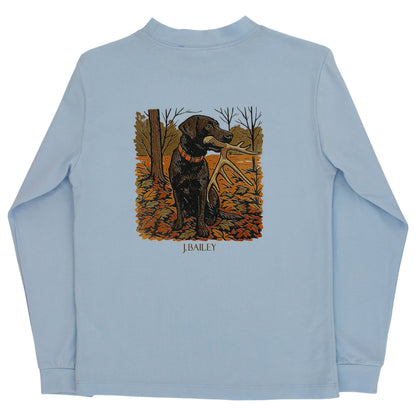 J Bailey Long Sleeve Logo Tee - Antler Dog