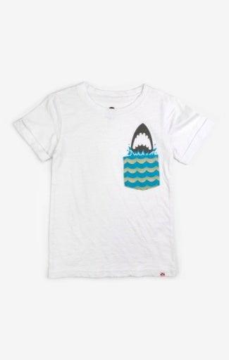 Appaman Boys White Day Trip Tee