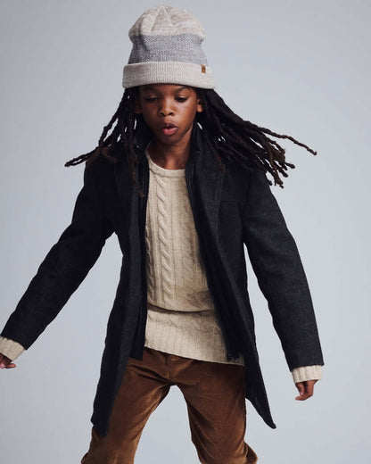 Appaman Appaman Fisherman Sweater - Oatmeal