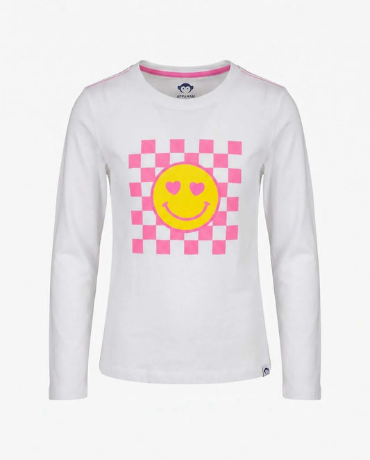 AppamanAppaman Girls Elara Tee - WhiteBabysupermarket