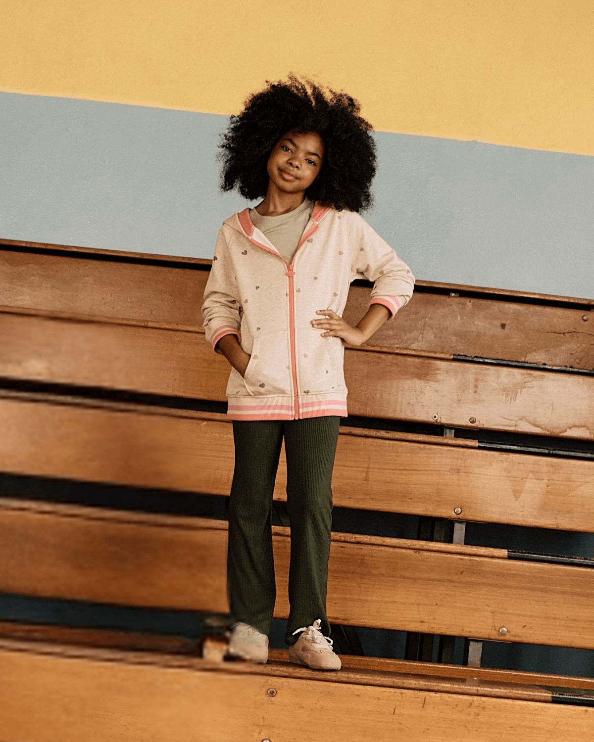 Appaman Appaman Girls Flare Legging - Olive