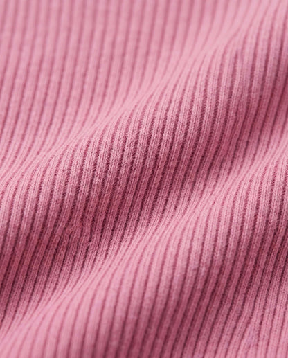 Appaman Girls Vanna Half Zip Sweater - Dusty Pink