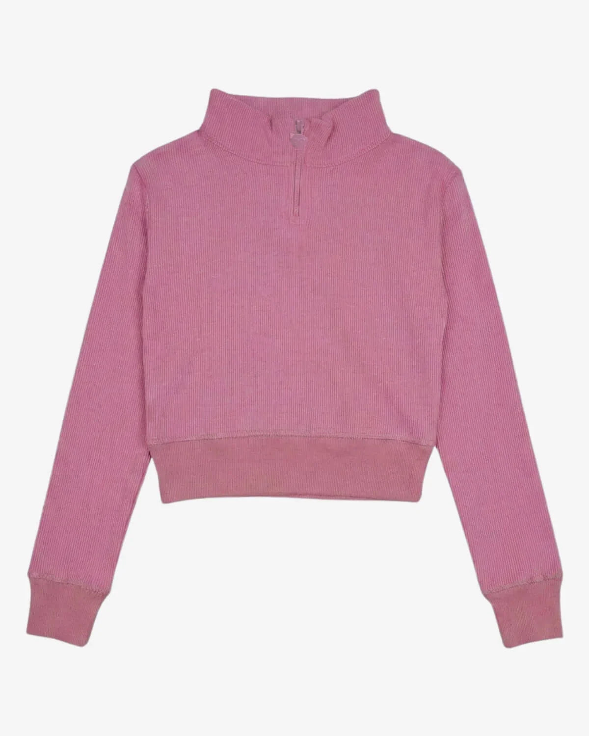 Appaman Girls Shirts 5 / Dusty Pink Appaman Girls Vanna Half Zip Sweater - Dusty Pink