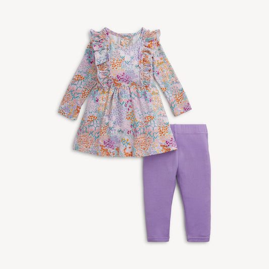 Magnetic Me Arabella Modal Ruffle L/S Dress w/Leggings