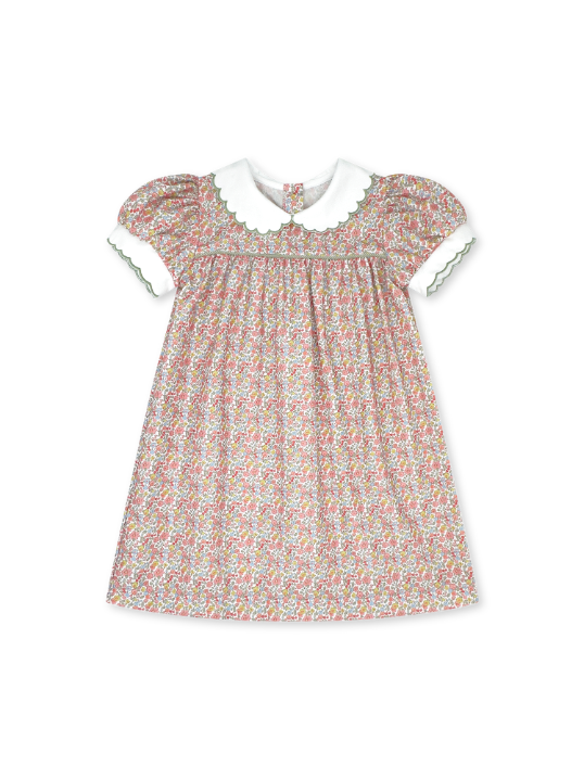 Lullaby Set Memory Making Scallop Dress - Autumn Garden