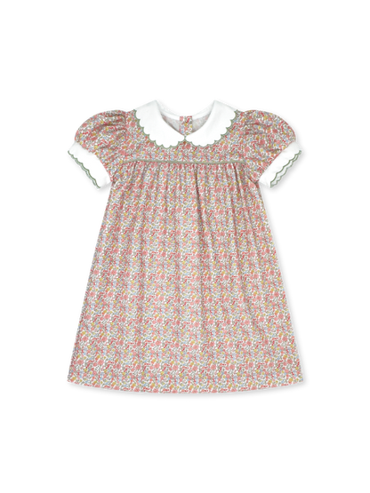 Lullaby Set Memory Making Scallop Dress - Autumn Garden
