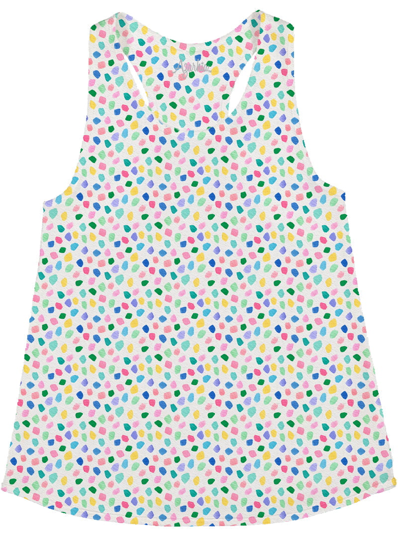 Azarhia LLCAzarhia Girls Ditsy Dots Printed TankBabysupermarket