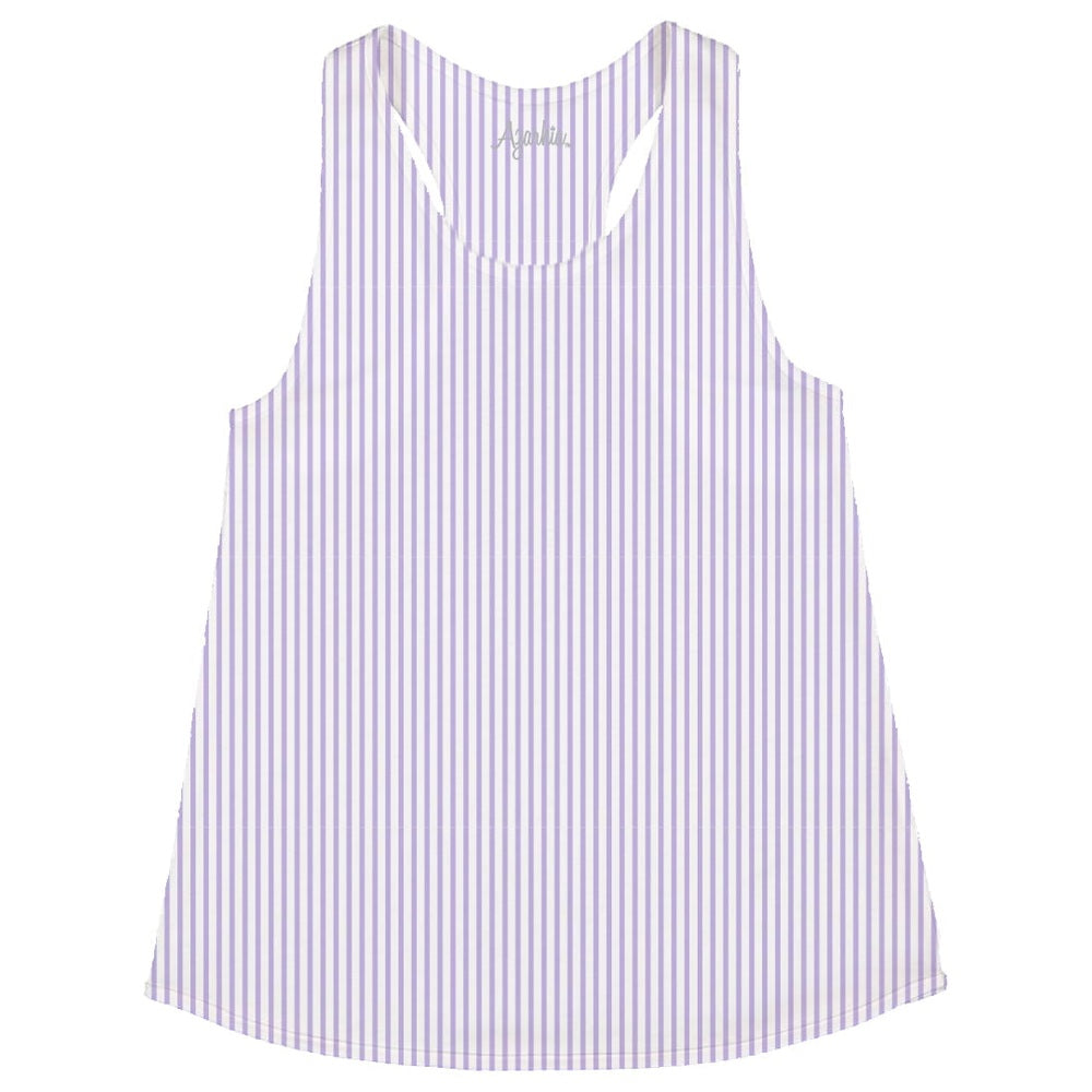 Azarhia LLCAzarhia Girls Lavender Stripe TankBabysupermarket