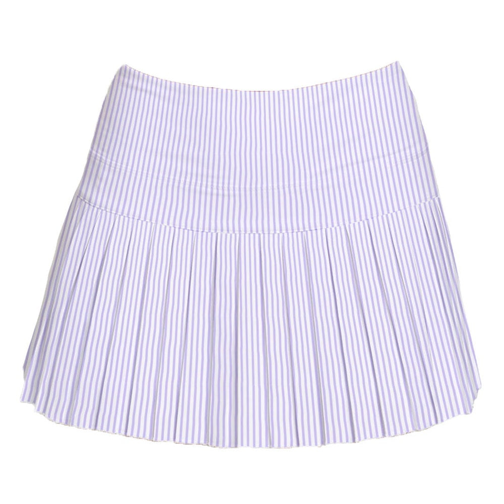 Azarhia LLC Lavender / 3 Toddler Azarhia Girls Lavender Striped Mini Pleat Skort