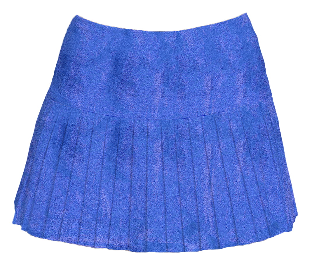 Azarhia LLC Girls Apparel / Shirts / Kids Royal Shimmer / 3 Toddler Azarhia Girls Mini Pleated Skort - Royal Shimmer
